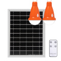 12W Solar Panel Portable Solar Power Lighting System